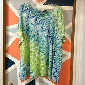 Women’s tie dye short sleeve